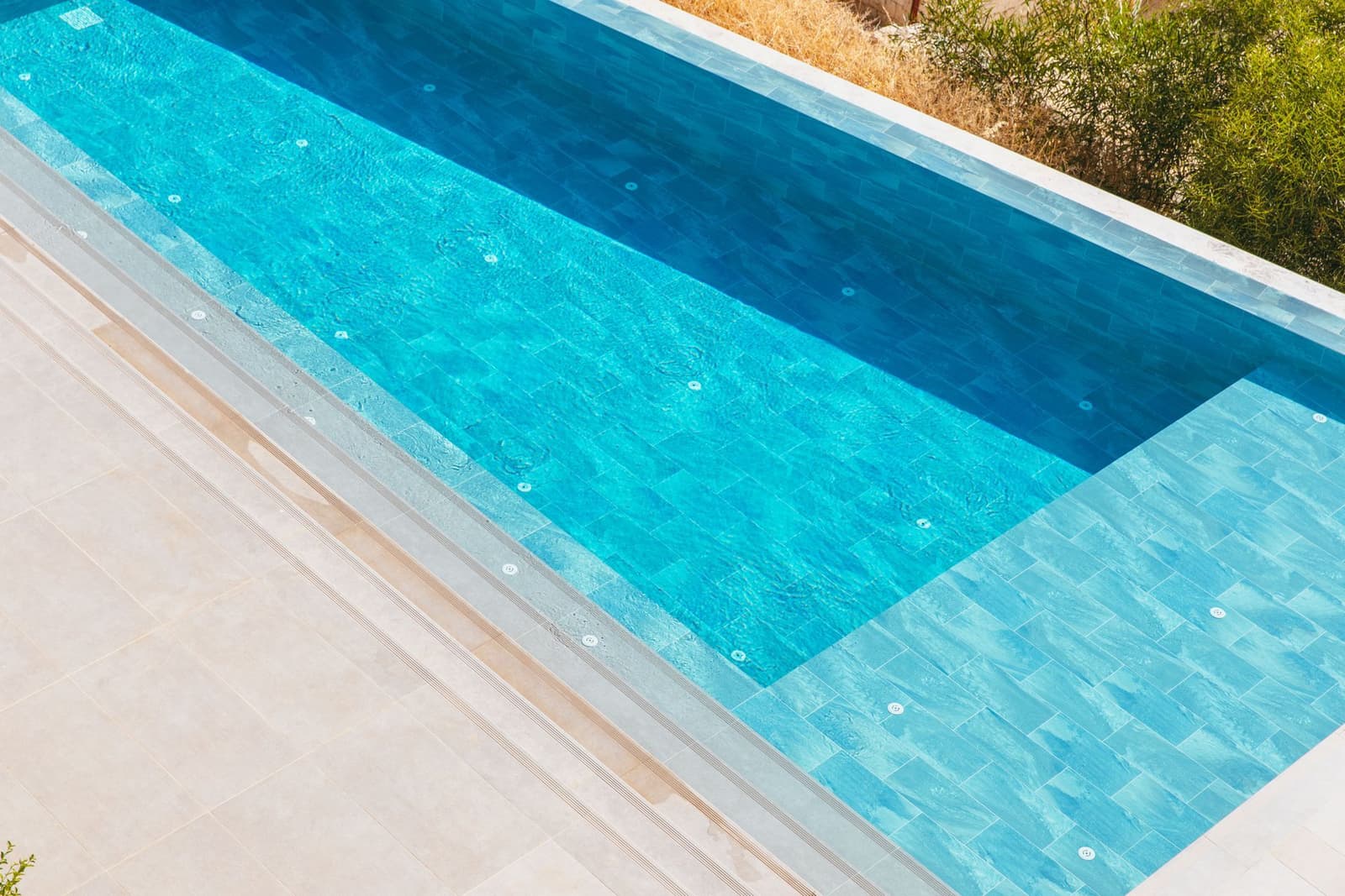 Exterior Pool Tile Installation
